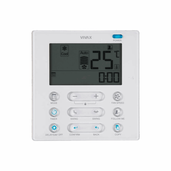 VIVAX kazetna klima - ACP-09CC25AERI+panel - Slika 3