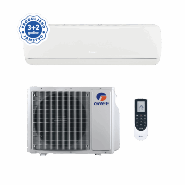 GREE, klima uređaj komplet U-CROWN, GWH09UB-K6DNA4A(I)/GWH09UB-K6DNA4A(O)-2,5 kW - Slika 2