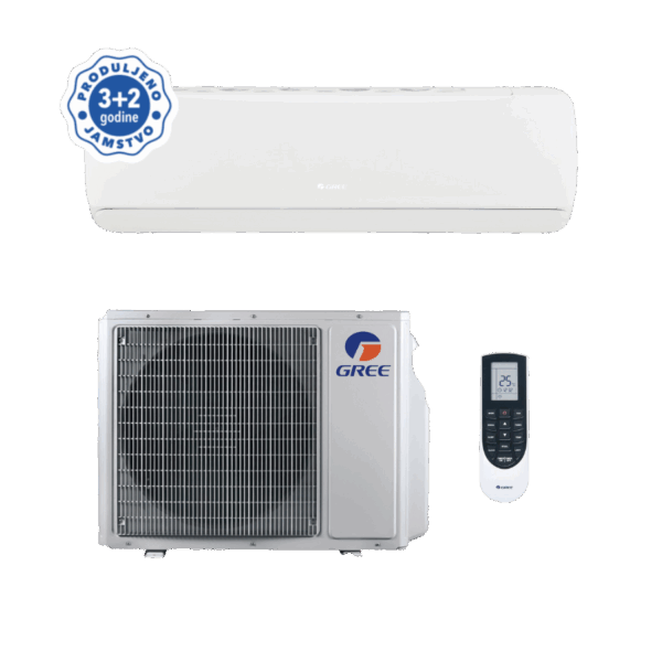 GREE, klima uređaj komplet G-TECH, GWH12AECXD-K6DNA1A(I)/GWH12AECXD-K6DNA1A(O)-3,5 kW - Slika 2