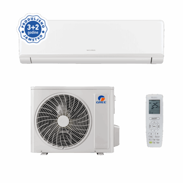GREE, klima uređaj komplet COSMO ECONOMICAL GWH24AWDXE-K6DNA3A/I/GWH24ATDXE-K6DNA1A/O - 6,20kW - Slika 2