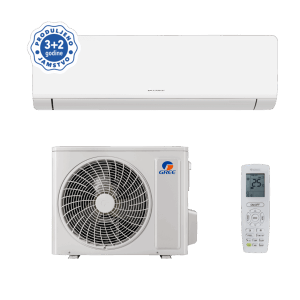 GREE, klima uređaj komplet COSMO REGULAR GWH24AWEXF-K6DNA1A/I/GWH24AFE-K6DNA2I/O - 7,10 kW - Slika 2