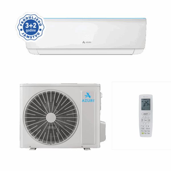 AZURI, klima uređaj komplet NORA AZI-WE70VE(I)/AZI-WE70VE(O)-6,15 kW - Slika 2