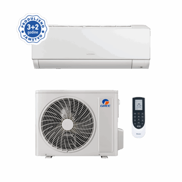 GREE, klima uređaj komplet S-COOL, GWH12APAXE-K6DNA3A(I)/GWH12APAXE-K6DNA3A(O)-3,5 kW - Slika 3